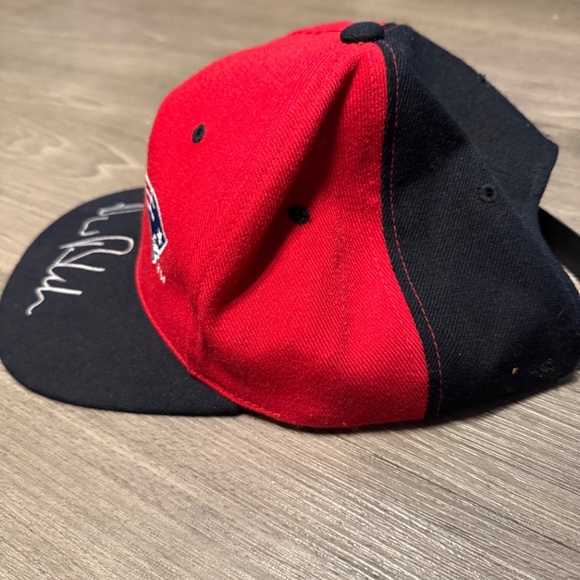 Patriots Hat Drew Bledsoe Vintage SnapBack New England Patriots - Picture 2 of 6